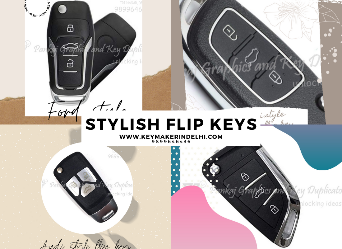Stylish Flip Keys